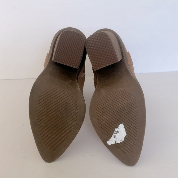 DV Dolce Vita Women’s Nilano Light Brown Western Inspired Ankle Boots Size 5 New - Picture 5 of 8